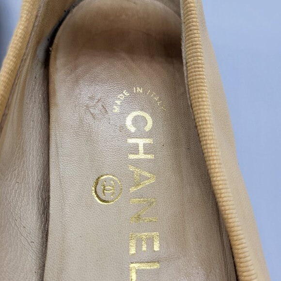 CHANEL Square Toe Ballet Flats - Picture 6 of 16